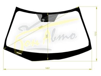 Стекло лобовое HONDA ACCORD 2008-2013 (CW1-RHD-5d wag) 
Бренд: ZDG