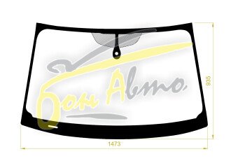 Стекло лобовое AUDI Q2 2017- () место под датчик дождя молдинг, 
Бренд: BENSON