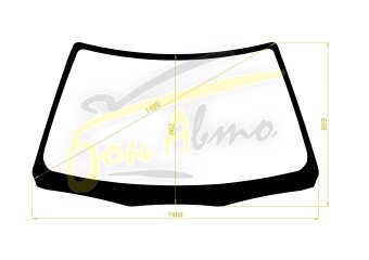 Стекло лобовое TOYOTA MARK II 1988-1992 (RX80-sed) 
Бренд: BSG с зеленой полосой