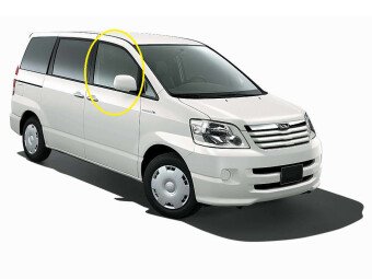 Стекло боковое TOYOTA NOAH 2001-2007 ZR60 FD/RH 
Бренд: BENSON