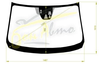 Стекло лобовое MAZDA ATENZA 2012- (GJ-RHD-4d sed) место под 3 камеры, место под датчик дождя, 
Бренд: BENSON