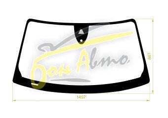 Стекло лобовое AUDI TT 2014- (FV3) место под 1 камеру, место под датчик дождя, 
Бренд: КМК