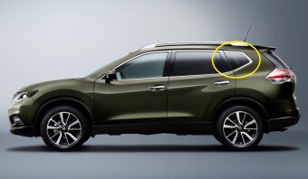 Стекло боковое NISSAN X-TRAIL 2013-2021 T32 SW/LH/X молдинг, фурнитура, 
Бренд: BENSON YNCR