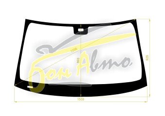 Стекло лобовое MERCEDES E-CLASS 2002-2009 (W211-glass roof) место под датчик дождя 
Бренд: BENSON с серой полосой