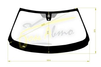 Стекло лобовое BMW X5 2013-2018 (F15-LHD) место под 1 камеру, место под датчик дождя, 
Бренд: BENSON