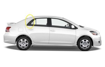 Стекло боковое TOYOTA YARIS 2006-2010 XP90-4d sed RQ/RH 
Бренд: BSG