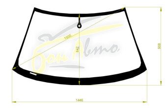 Стекло лобовое AUDI A4 2000-2007 (B6-5d wag) место под датчик дождя
Бренд: YHG с серой полосой