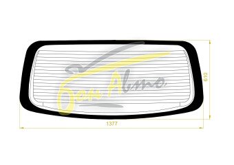 Стекло заднее с обогревом ISUZU COMO 2001-2012 (E25) 
Бренд: BENSON