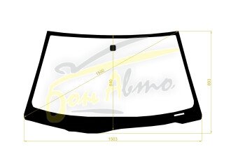 Стекло лобовое TOYOTA ARISTO 1991-1997 (S140-RHD) 
Бренд: BENSON с зеленой полосой