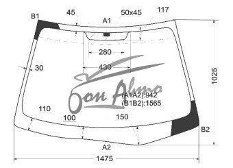 Стекло лобовое HYUNDAI AVANTE 2006-2011 (HD-LHD-4d sed) 
Бренд: BSG