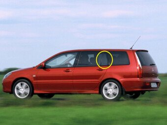 Стекло боковое MITSUBISHI LANCER 2003-2010 (CS-5d) RQ/LH 
Бренд: BENSON