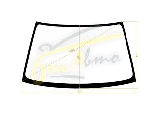 Стекло лобовое NISSAN ALTIMA 1997-2002 (L30) 
Бренд: BENSON с синей полосой