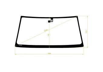 Стекло лобовое LEXUS LX 1997-2007 (FJ100-LHD) место под датчик дождя 
Бренд: BENSON с зеленой полосой