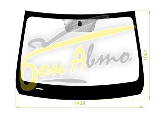 Стекло лобовое BAIC U5 PLUS 2021- (LHD) 
Бренд: КМК