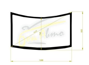 Стекло лобовое MAZDA FLAIR WAGON 2008-2013 (MM21) 
Бренд: BENSON
