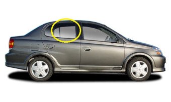 Стекло боковое TOYOTA ECHO 1999-2006 NCP12-4d sed RD/RH 
Бренд: BSG