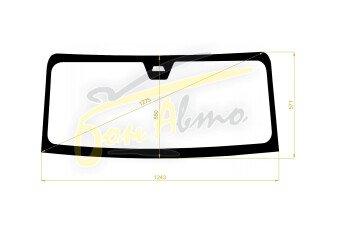 Стекло лобовое MAZDA FLAIR CROSSOVER 2014-2019 (MR31,MR41) место под 1 камеру 
Бренд: КМК