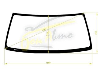 Стекло лобовое ISUZU TROOPER 1991-2002 (UBS69 ) 
Бренд: BENSON с синей полосой
