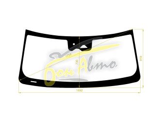 Стекло лобовое TANK 700 2024- (LHD) место под 1 камеру вырез под камеру, место под датчик дождя, 
Бренд: BENSON