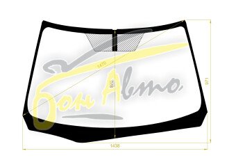 Стекло лобовое TOYOTA COROLLA AXIO 2012- (E160-RHD) фурнитура, 
Бренд: BENSON