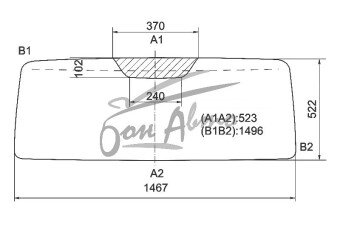 Стекло лобовое MERCEDES G-CLASS 1980-2018 (W463) 
Бренд: BENSON