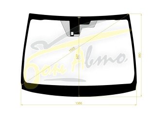 Стекло лобовое TOYOTA SAI 2009-2017 (AZK10-RHD) место под датчик дождя 
Бренд: BENSON