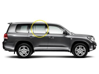 Стекло боковое TOYOTA LAND CRUISER 2007-2015 (UZJ200) RD/RH 
Бренд: BENSON