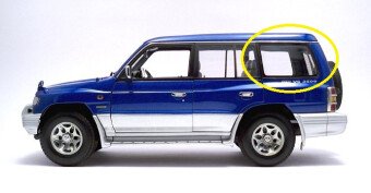 Стекло боковое MITSUBISHI PAJERO 1991-1999 (V46-5d) SW/LH/X 
Бренд: BSG