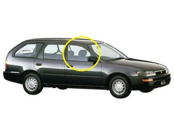 Стекло боковое TOYOTA SPRINTER 1991-2000 E100-5d wag FD/RH 
Бренд: BENSON