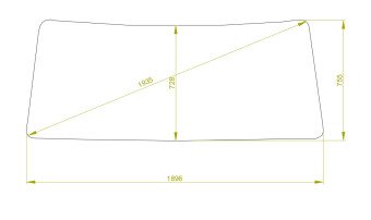 Стекло лобовое HINO RANGER 1980-1989 (FD170) 1896*755*1935 
Бренд: BSG с зеленой полосой