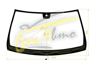 Стекло лобовое MERCEDES E-CLASS 2009-2016 (W212-LHD) обогрев щеток, место под датчик дождя, антенна, 
Бренд: ZDG