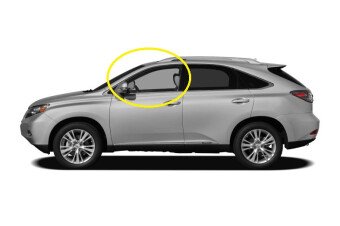 Стекло боковое LEXUS RX 2008-2015 (AGL10) FD/LH фурнитура, 
Бренд: BENSON
