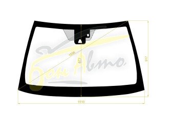 Стекло лобовое TOYOTA CAMRY 2017-2023 (ASV70-LHD) место под 1 камеру, место под датчик дождя, 
Бренд: BENSON