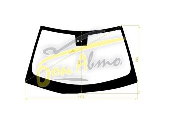 Стекло лобовое LEXUS CT 2011- (ZWA10-RHD) место под датчик дождя, место под датчик влажности, антенна, 
Бренд: BENSON