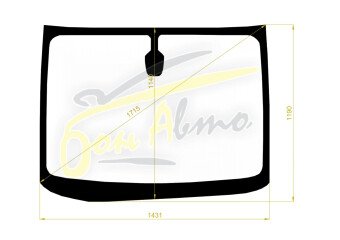 Стекло лобовое SUZUKI LANDY 2016-2022 (C27-RHD) место под 1 камеру 
Бренд: BENSON