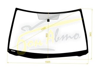 Стекло лобовое DAIHATSU ALTIS 2001-2006 (ACV30N-RHD) 
Бренд: BSG с зеленой полосой