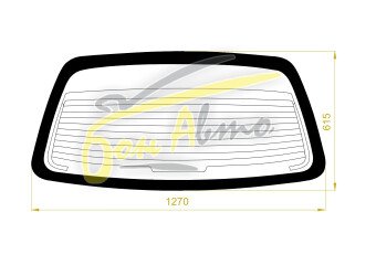 Стекло заднее с обогревом NISSAN BOLERO 1992-2002 (K11) 
Бренд: FYG