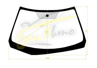 Стекло лобовое TOYOTA COROLLA FIELDER 2012- (E160-RHD) фурнитура, 
Бренд: BENSON