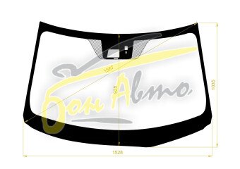 Стекло лобовое MITSUBISHI ECLIPSE CROSS 2017- (GK-LHD) место под 1 камеру, место под датчик дождя, 
Бренд: BENSON