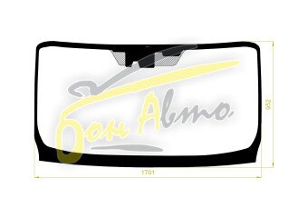 Стекло лобовое TOYOTA HIACE 2019- (H300-RHD) место под 1 камеру антенна, 
Бренд: BENSON