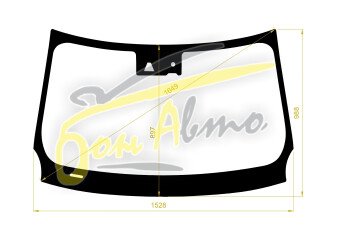 Стекло лобовое EXEED VX 2021- (LHD) место под датчик дождя 
Бренд: КМК