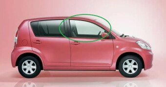 Стекло боковое TOYOTA PASSO 2004-2010 KGC10-15,QNC10 FD/RH фурнитура, 
Бренд: BENSON