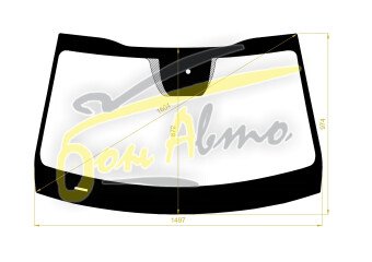 Стекло лобовое KIA K5 2019- (DL3-LHD) место под датчик дождя 
Бренд: КМК с синей полосой