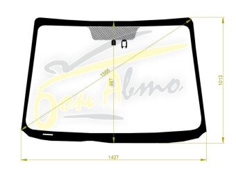 Стекло лобовое MAZDA 5 2010-2015 (CW-LHD) место под датчик дождя 
Бренд: BENSON