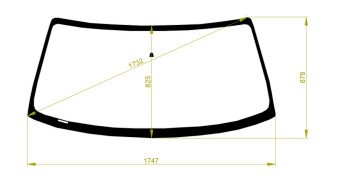 Стекло лобовое FORD EXCURSION 1999-2005 (F250-1747*878)
Бренд: BENSON с синей полосой