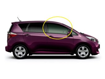 Стекло боковое TOYOTA RACTIS 2010-2016 (NCP12#/NSP12#) FD/RH
Бренд: BENSON