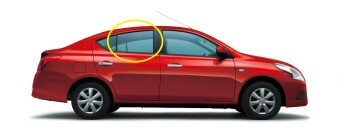 Стекло боковое NISSAN LATIO 2012-2016 (#N17) 4d RD/RH 
Бренд: BSG