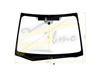 Стекло лобовое SUBARU IMPREZA 2011-2016 (GP-RHD) обогрев щеток, место под 2 камеры, место под датчик дождя, антенна, 
Бренд: КМК с синей полосой