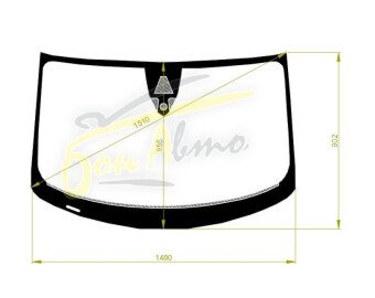 Стекло лобовое AUDI A3 2012-2020 (8VS-4d sed) место под 1 камеру, место под датчик дождя, 
Бренд: BENSON