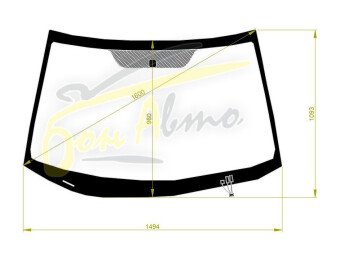 Стекло лобовое HONDA CR-V 2006-2011 (RE3-RHD) обогрев щеток 
Бренд: BENSON